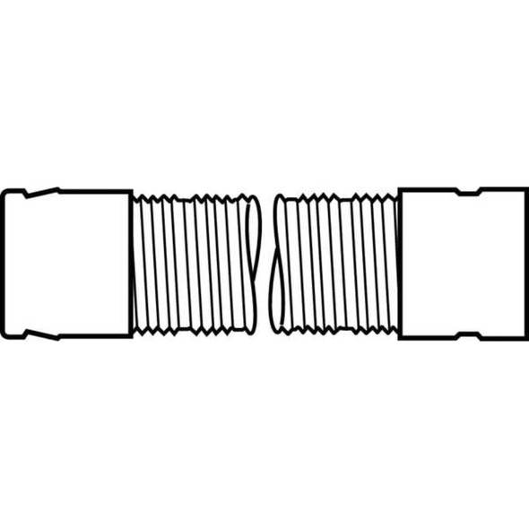 Ameri-Vent Flexible Pipe Section,3" Dia.,3 ft. L 3FC3
