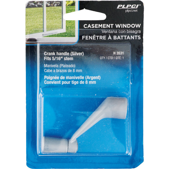 Prime-Line 5/16 In. Aluminum Die-Cast Casement Window Crank Handle Prime-Line 5/16 In. Aluminum Die-Cast Casement Window Crank Handle
