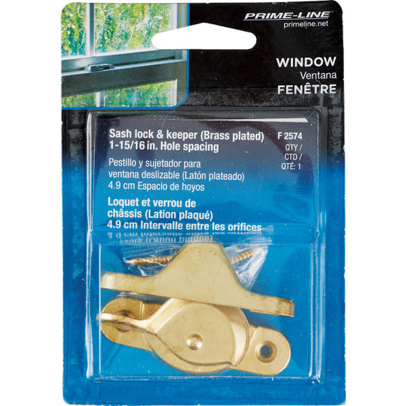Prime-Line Cam Spring Lock Sliding Window Sash Lock