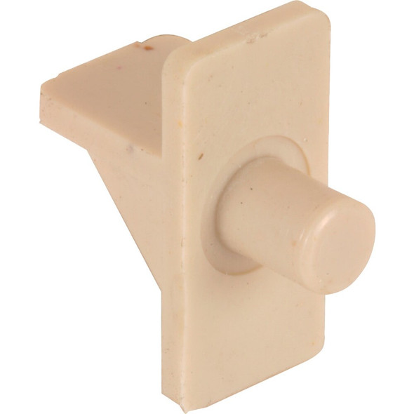 Prime-Line 1-4 In. Almond Plastic Shelf Support (8 Count) U 10177 259403