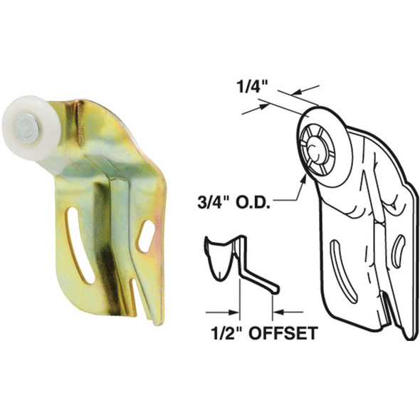PRIME-LINE Single Wheel Hanger N 6509
