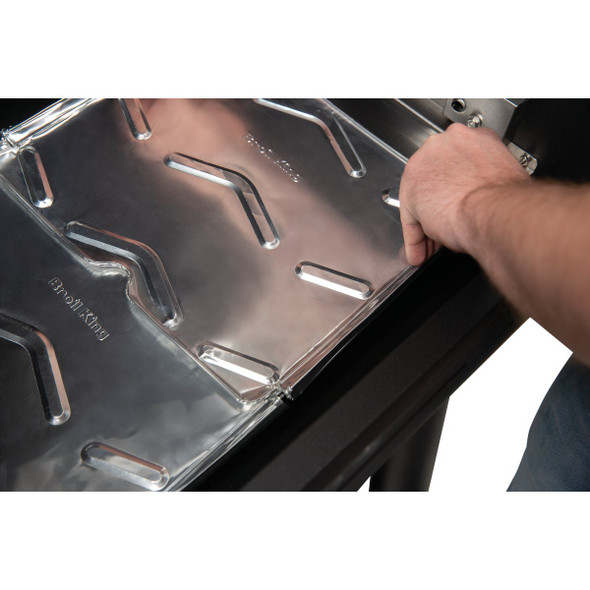 Broil King 10.5 In. x 12 In. Aluminum Pellet Grill Drip Pan Liner Broil King 10.5 In. x 12 In. Aluminum Pellet Grill Drip Pan Liner