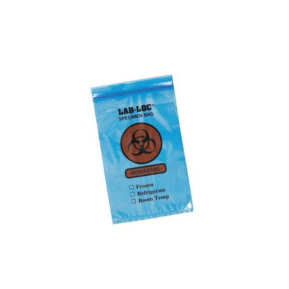 Manufacturer Varies Transfer Bag,9 in L,6 in W,BL,PK1000 LAB20609BE