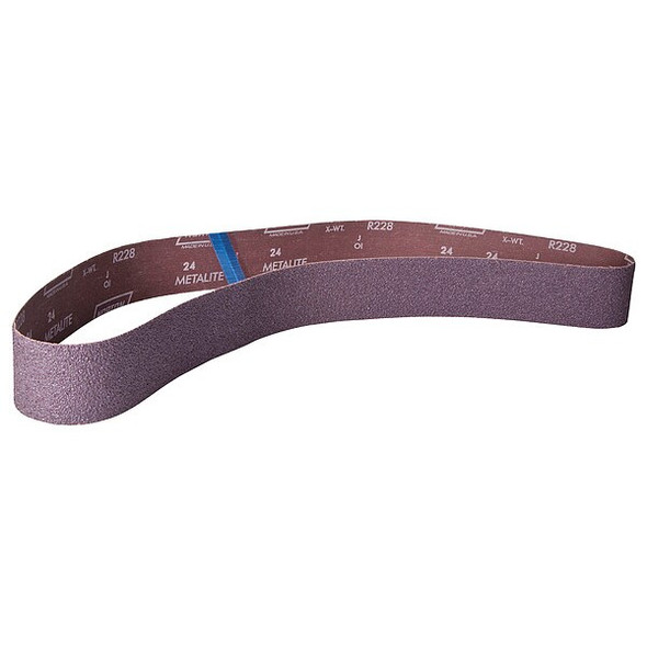 Norton Abrasives Sanding Belt,30 in L,2 in W,120G,PK10 78072762561 Norton Abrasives Sanding Belt,30 in L,2 in W,120G,PK10 78072762561