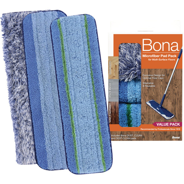 Bona 3pk Floor Cleaner Pad AX0003496