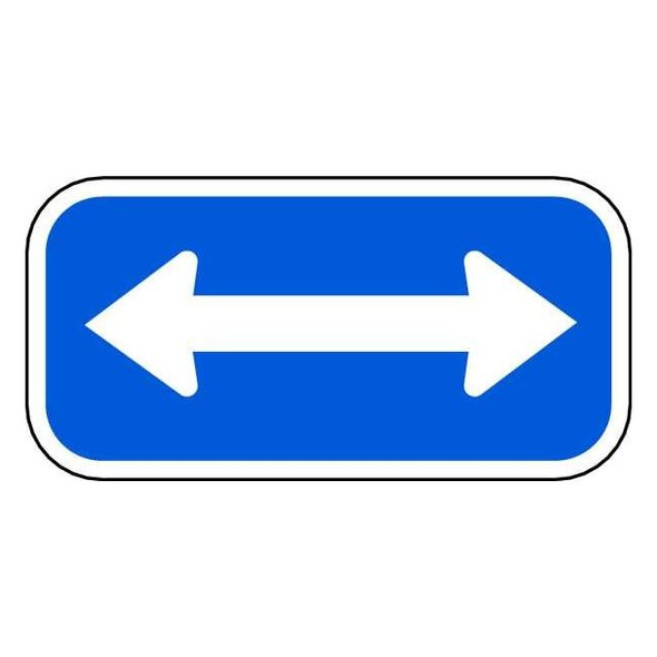 Lyle Arrow Supplemental Parking Sign,6" x 12, AR-007-12HA AR-007-12HA