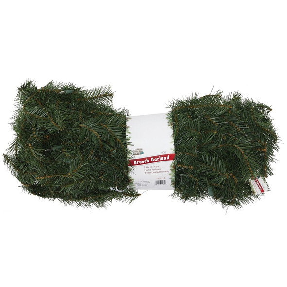 Gerson 9 Ft. Prelit Canadian Pine Garland 437301 901466