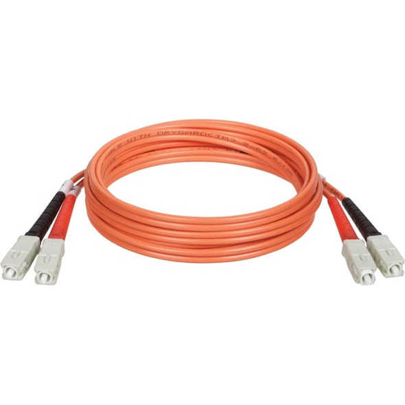 Tripp Lite Fiber Optic Patch Cord,SC/SC,3m,Multi N306-010