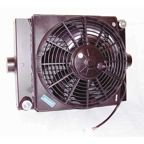 Akg Oil Cooler,12 VDC,4-50 GPM,0.19 HP D20-12