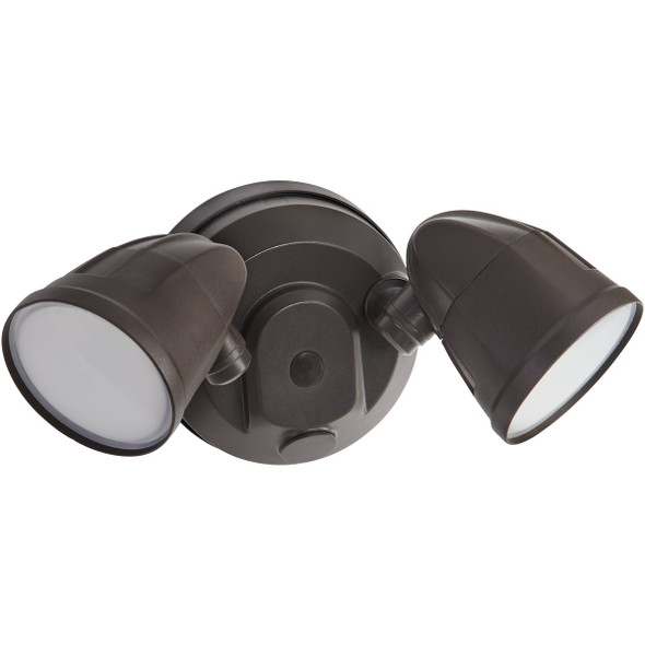 Bronze Twin Head LED Floodlight Fixture PW032B