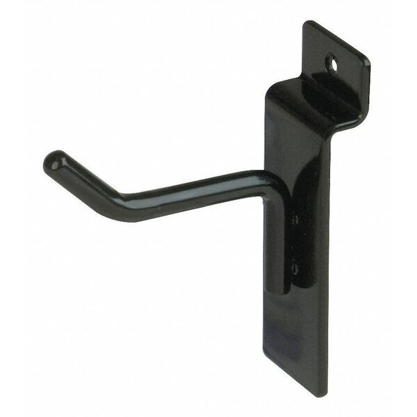 Econoco Semi-Gloss Hook 2", Black, 96PK EBL/H2