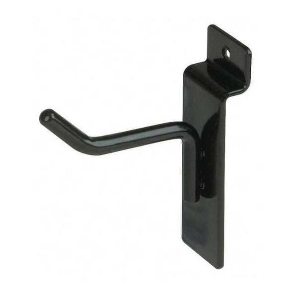 Econoco Semi-Gloss Hook 2", Black, 96PK EBL/H2