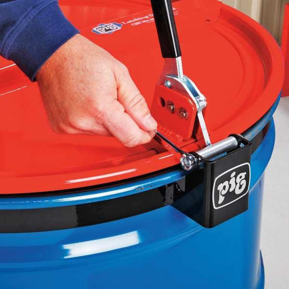 Pig Vapor-Control Latching Drum Lid,Red DRM1033-RD