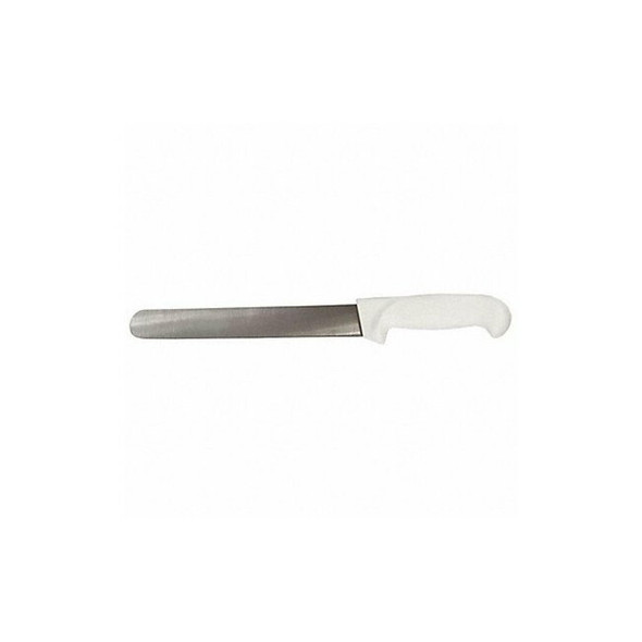 Crestware Slicer Knife,Straight,12 in. L,White KN52