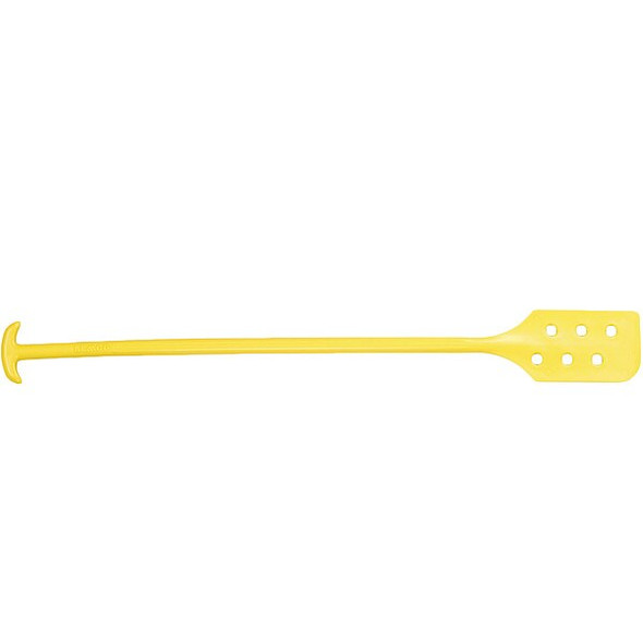 Remco Mixing Paddle,w/Holes,Yellow,6 x 13 In 67766