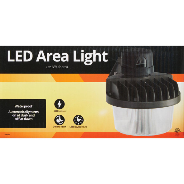 Dusk to Dawn LED Outdoor Area Light, 4322 Lm. BL201D-35W-T1 524101