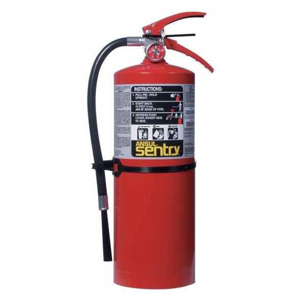 Ansul® Sentry® 10 lb ABC Fire Extinguisher w/ Wall Hook
