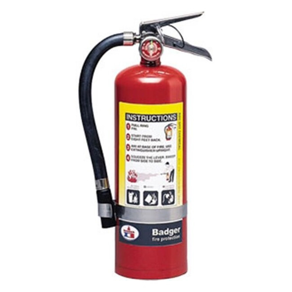 Badger™ Extra 5 lb ABC Fire Extinguisher w/ Wall Hook