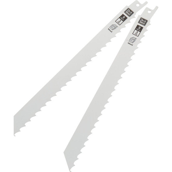 Do it Best 9 In. 3 TPI Carbon Pruning Reciprocating Saw Blade (2-Pack)