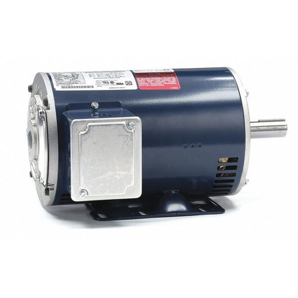 Leeson GP Motor,1 HP,1,760 RPM,230/460V AC,143T 143TTDR6052