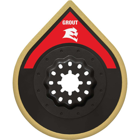 Diablo Starlock 2-3/4 In.  Carbide Grit Oscillating Blade for Grout and Mortar