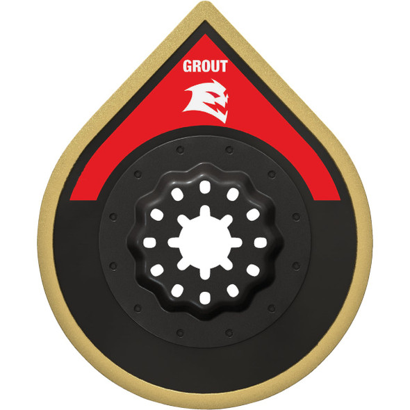 Diablo Starlock 2-3/4 In.  Carbide Grit Oscillating Blade for Grout and Mortar