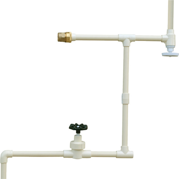 Charlotte Pipe 1/2 In. x 1/2 In. x 1/2 In. Solvent Weldable CPVC Tee Charlotte Pipe 1/2 In. x 1/2 In. x 1/2 In. Solvent Weldable CPVC Tee