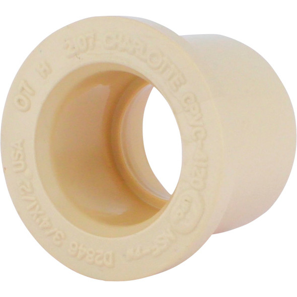 Charlotte Pipe 3/4 In. x 1/2 In. CPVC Bushing CTS 02107  0600HA
