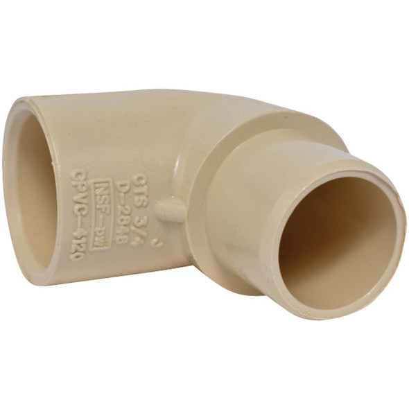 Charlotte Pipe 3/4 In. Slip x Slip 90 Deg. CPVC Street Elbow (1/4 Bend) Charlotte Pipe 3/4 In. Slip x Slip 90 Deg. CPVC Street Elbow (1/4 Bend)
