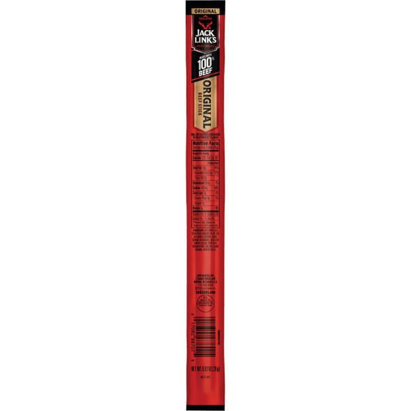 Jack Link's Original 0.92 Oz. Beef Stick Jerky 125729 Pack of 20