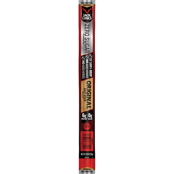 Jack Link's Zero Sugar 0.92 Oz. Beef Stick Jerky 129406 Pack of 20