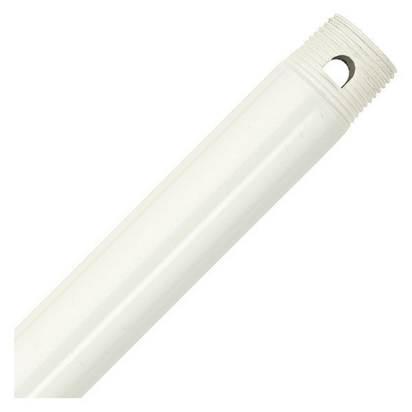 Hunter Ceiling Fan Downrod,24"L,White 26317