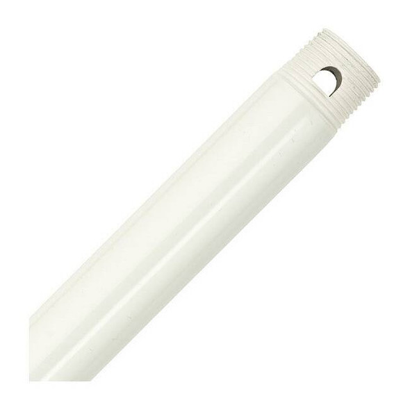 Hunter FanDownrod,White,Steel,3/4inDia,24inL 26317