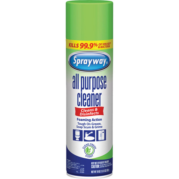 Sprayway 19 Oz. All Purpose Cleaner Disinfecting Spray SW5002R