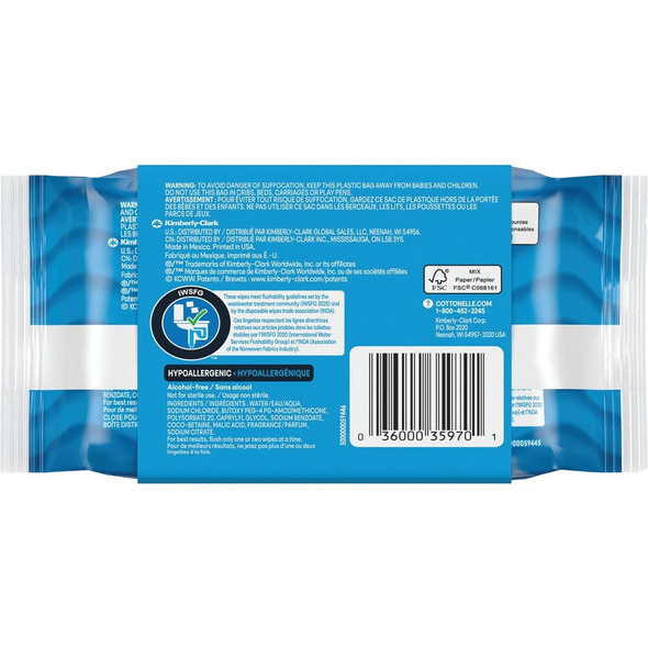 Cottonelle Flushable Wet Wipe (84 Count) 35970 619136