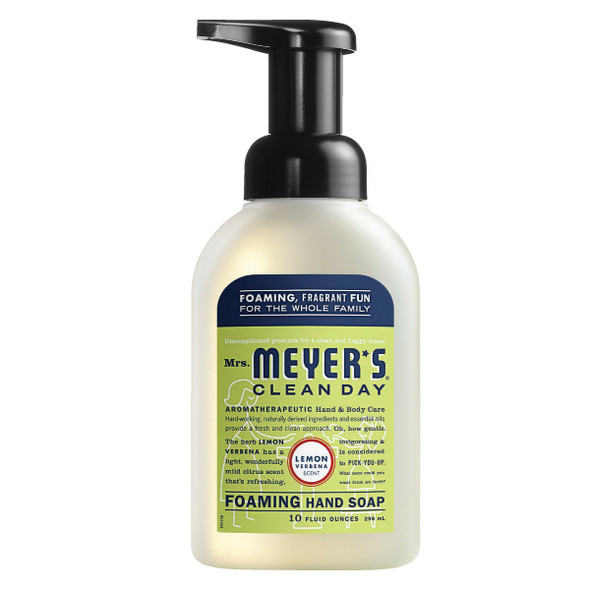 Mrs. Meyer's Clean Day 10 Oz. Lemon Verbena Foaming Hand Soap 12166
