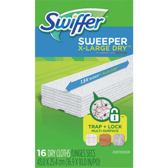 Swiffer Sweeper Professional Dry Cloth Mop Refill (16-Count) 96826