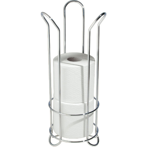 iDesign Forma Chrome Tulip Freestanding Toilet Paper Holder 68620