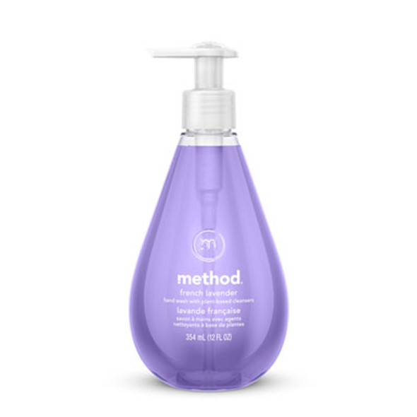 Method® Gel Hand Wash, French Lavender Scent, 12 oz 00031 Method® Gel Hand Wash, French Lavender Scent, 12 oz 00031