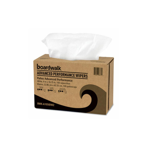 Boardwalk® WIPES,CREPE,9X16.75,WH BWK-A105IDW2