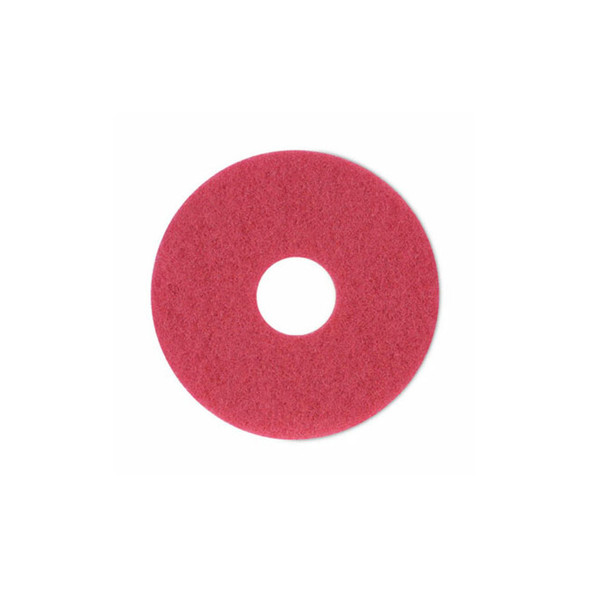 Boardwalk® Buffing Floor Pads, 12" Diameter, Red, 5/carton BWK4012RED Boardwalk® Buffing Floor Pads, 12" Diameter, Red, 5/carton BWK4012RED