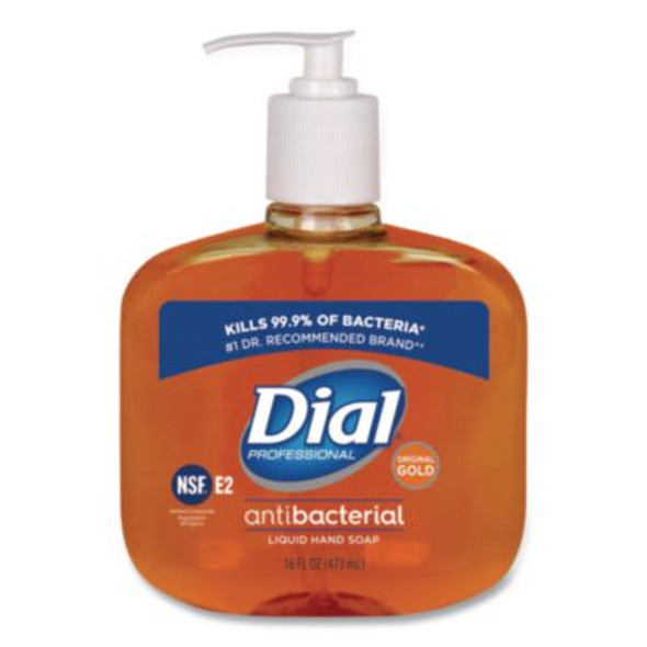 Dial® Professional Gold Antibacterial Liquid Hand Soap, 16 oz 80790
