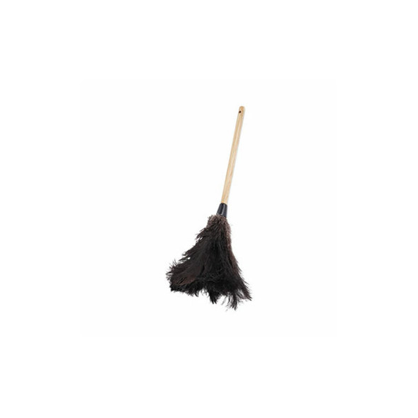 Boardwalk® Professional Ostrich Feather Duster, 10" Wood Handle BWK20BK Boardwalk® Professional Ostrich Feather Duster, 10" Wood Handle BWK20BK