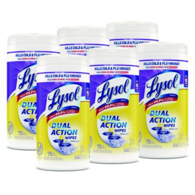 LYSOL® Brand WIPES,DSNFCT,6 CNSTR/CTN 19200-81700