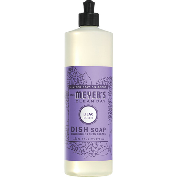 Mrs. Meyer's Clean Day 16 Oz. Lilac Liquid Dish Soap 70058