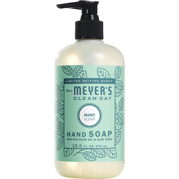 Mrs. Meyer's Clean Day 12.5 Oz. Mint Liquid Hand Soap 70348
