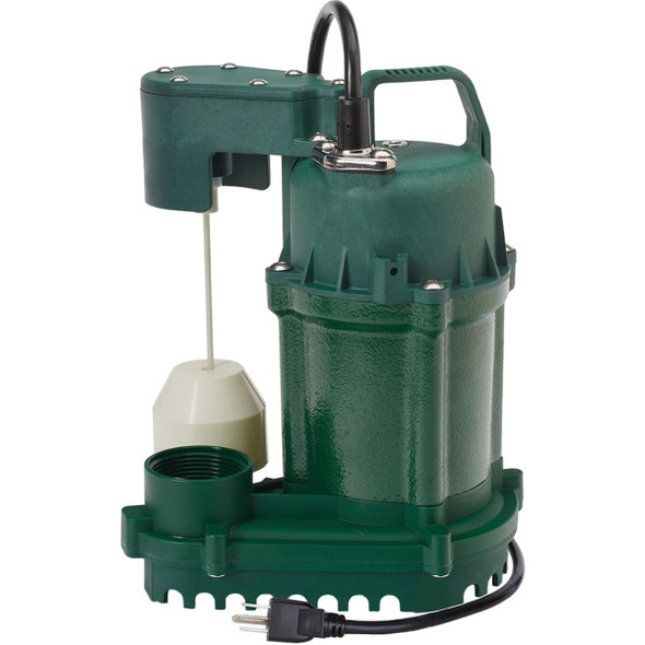 Zoeller 1/3 HP 115V Cast Iron Submersible Sump Pump 1073-0001