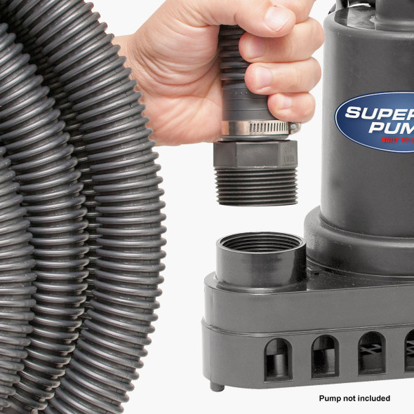 Superior Pump 1-1-4 In. Dia. x 24 Ft. L Universal Sump Pump Hose Kit 99624 426347