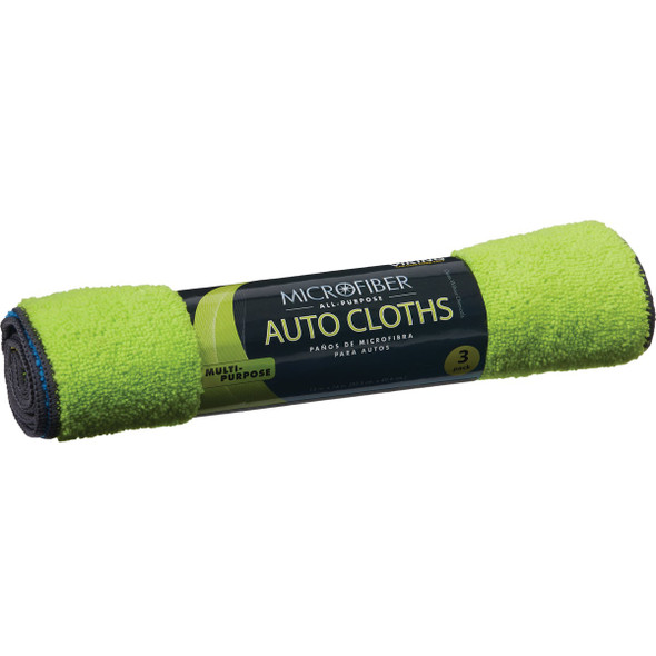 Viking 12 In. x 16 In. Microfiber Multipurpose Auto Cleaning Cloth (3-Pack)