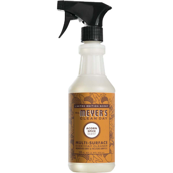 Mrs. Meyer's Clean Day 16 Oz. Acorn Spice Multi-Surface Everyday Cleaner 11361